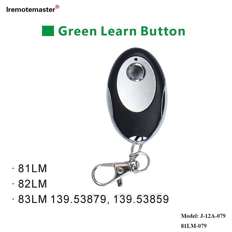 Para sa 81LM 82LM 83LM Green Learn Button 390MHz Gate Door Remote na Pagpapalit