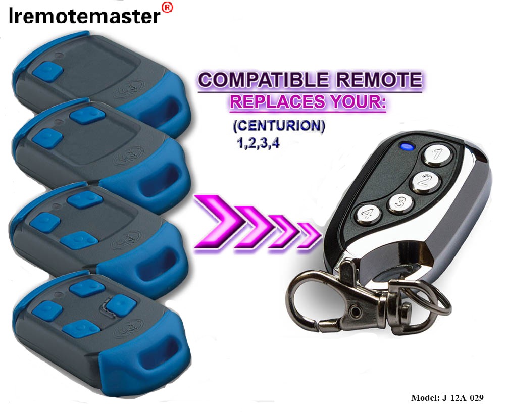 Para sa Remote Control na Kapalit na 433.92MHz Rolling Code Garage Door Opener Command Transmitter