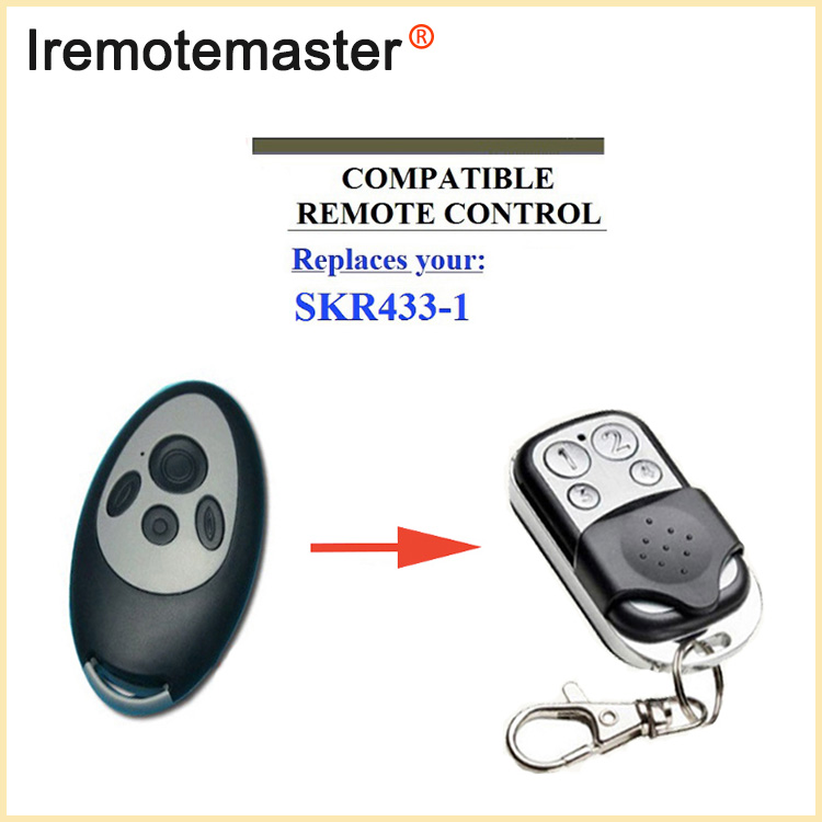 Para sa SKR433-1 SKRJ433 Kapalit na Garage Door Remote Control